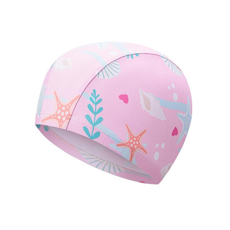 Swim Hat Silicone - ~Touca de natação infantil com estampa