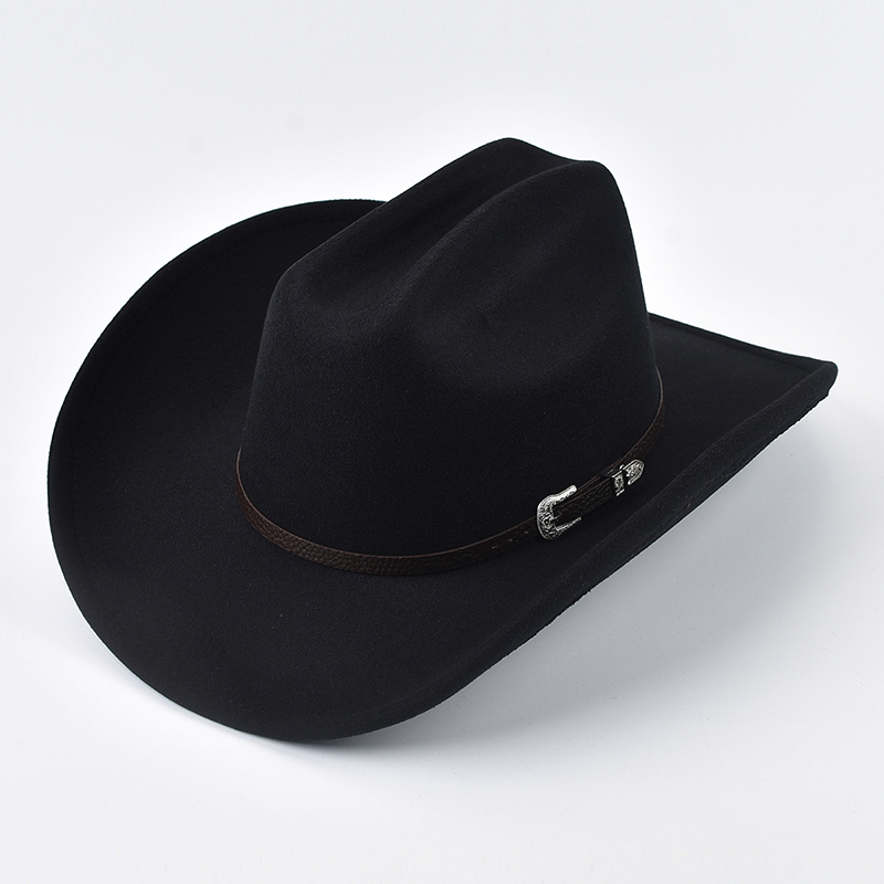 Cowboy Hat Straw - Chapéu de cowboy ocidental unissex com