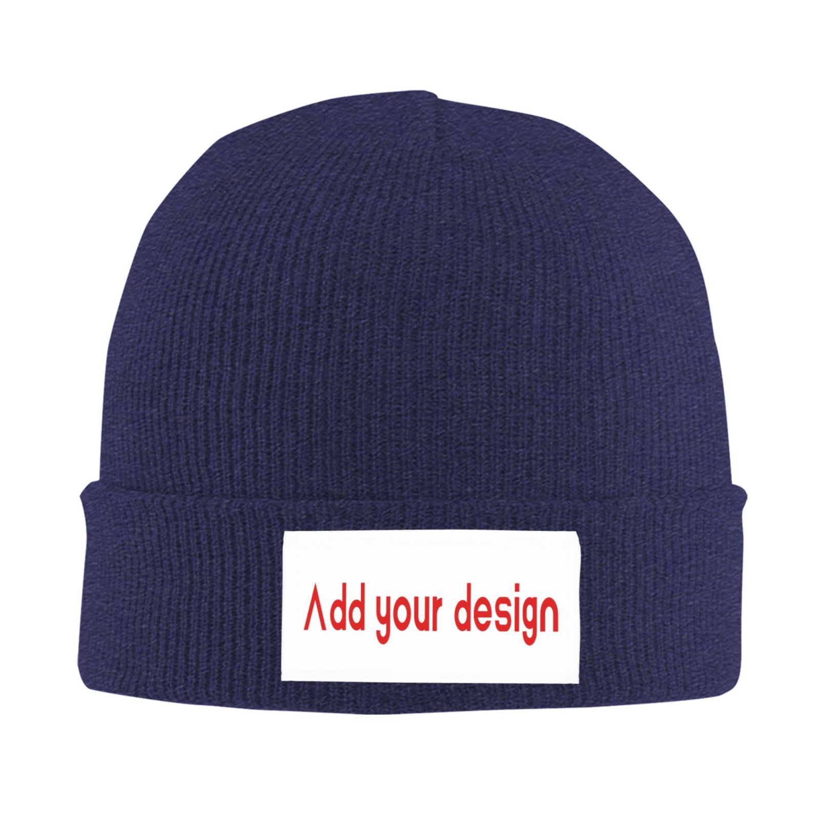 Beanie Cuffed Knit - Gorro de malha personalizado, com logótipo