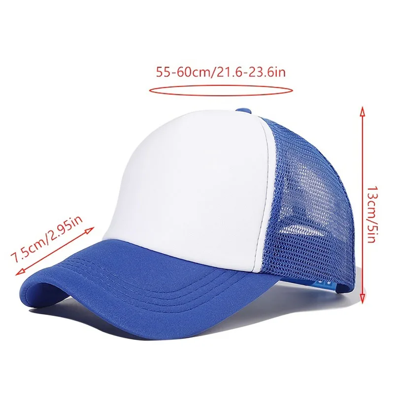 Boné de beisebol unissex, liso - Trucker Cap Mesh avaliação e preço