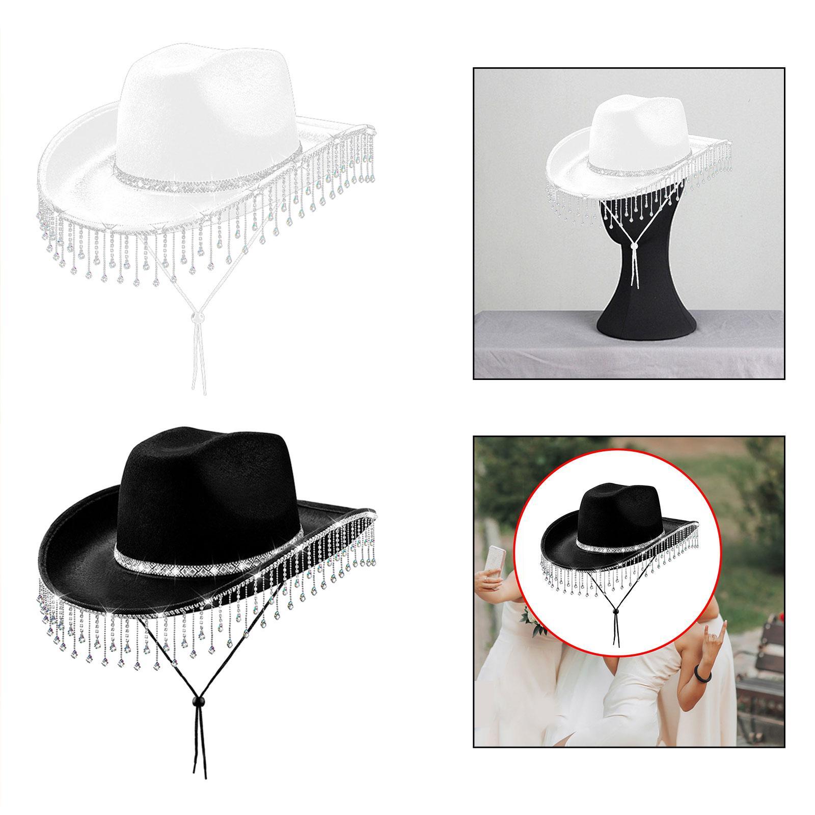 Chapéu de cowboy feminino com  - Cowboy Hat Straw avaliação e preço