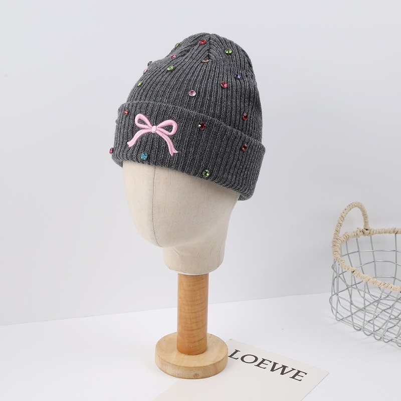 Gorro de malha feminino com st - Beanie Cuffed Knit avaliação e preço