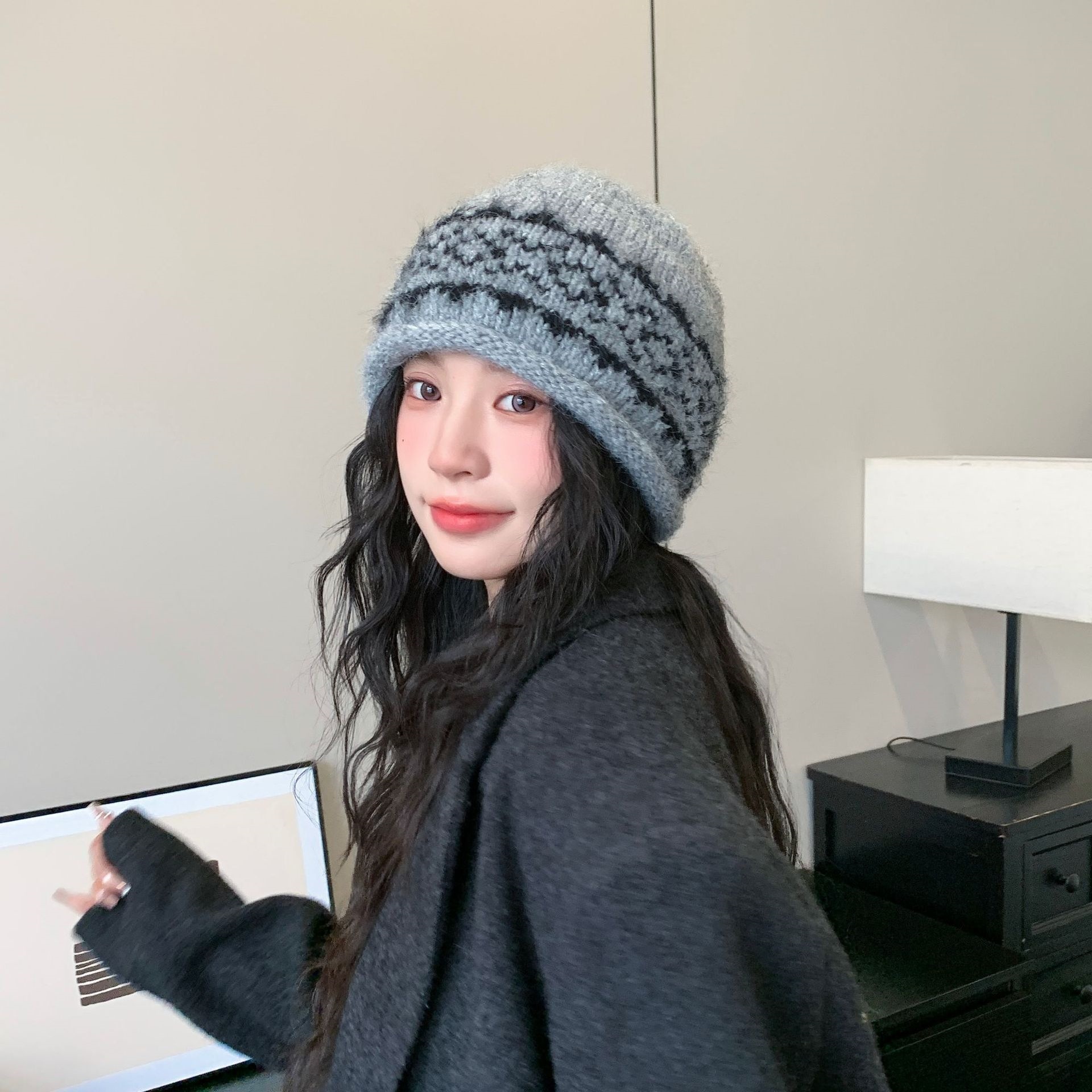 Gorro de malha Fair Isle para  - Beanie Cuffed Knit avaliação e preço