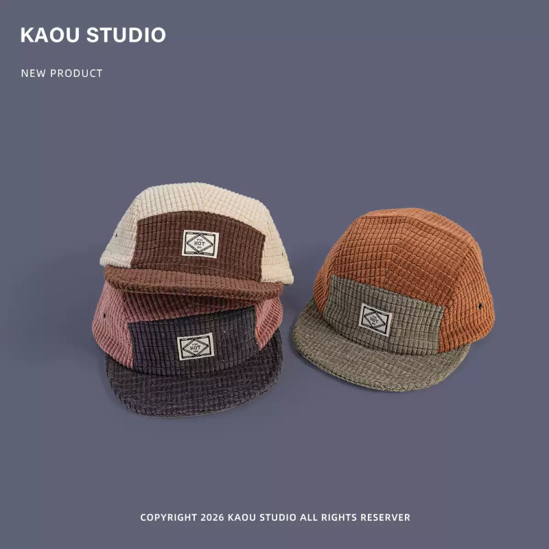 Bonés de beisebol de 5 painéis - Corduroy Cap 5 Panel avaliação e preço